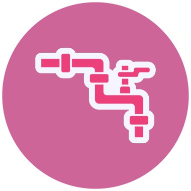 pipe icon. simple illustration of pipeline 