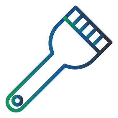 Pastry Brush flat icon