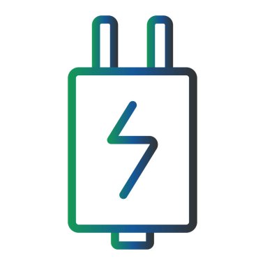 Fiş. Web simgesi basit illüstrasyon