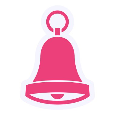 bell simple web illustration icon