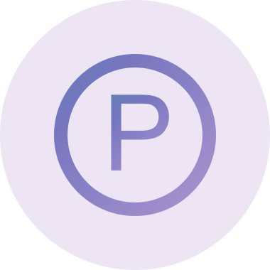 Park simgesinin vektör illüstrasyonu