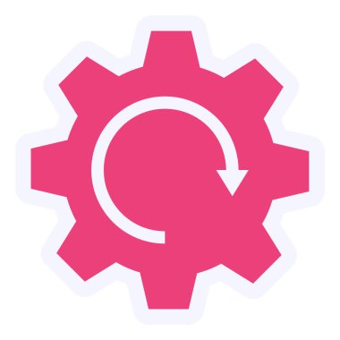 Ayarlama. Web simgesi basit illüstrasyon