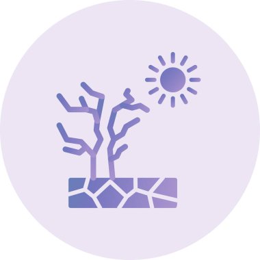 illustration icon of Drought