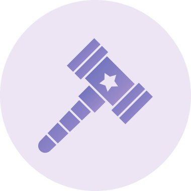 Oyuncak Çekiç Vektör Kabartma Simgesi Tasarımı