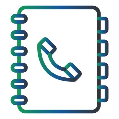 - Telefon. Web simgesi basit illüstrasyon