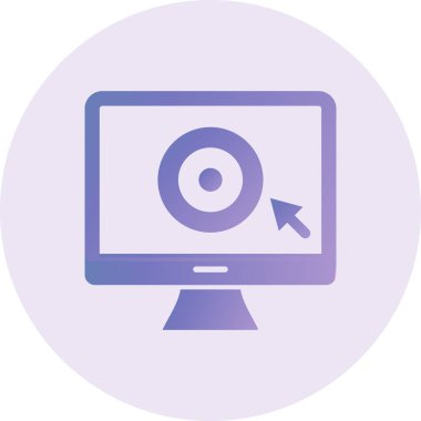 Nesne Vektör Şekil Simgesi Tasarımı 