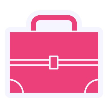 briefcase, web icon simple illustration