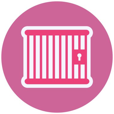 Kafes modern simge vektör illüstrasyonu