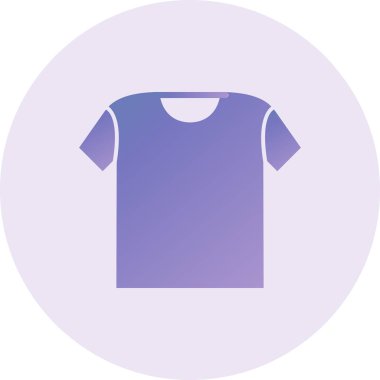 color vector icon illustration of casual apparel 