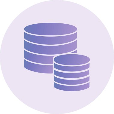 veritabanı simgesi çizimi