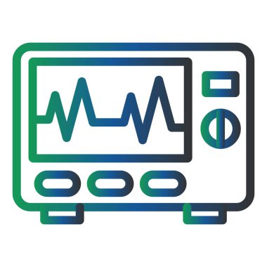 heartbeat. web icon simple illustration. Electrocardiogram