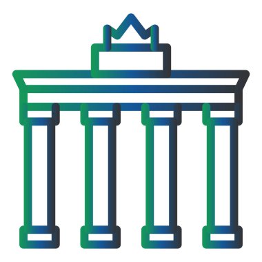 Modern illüstrasyon vektör simgesi oluşturma