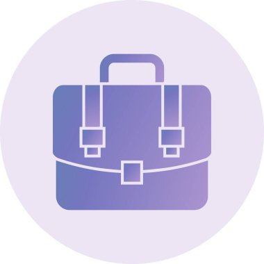 briefcase, web icon simple illustration