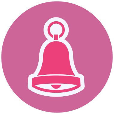 bell simple web illustration icon