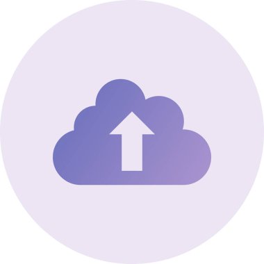 network Cloud Upload, cloud illustration
