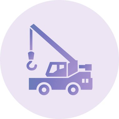 Modern otomatik simgenin vektör illüstrasyonu