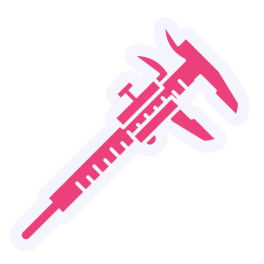 Çekiç. Web simgesi basit illüstrasyon