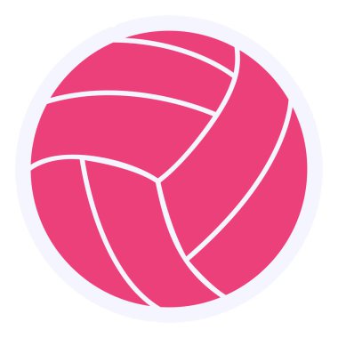 Basketbol topu ikonu vektör illüstrasyonu