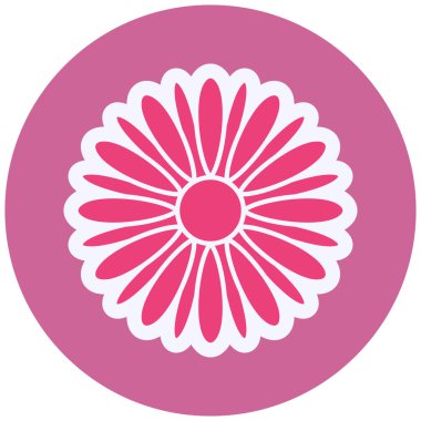 simple and beautiful illustration of flower with petals 