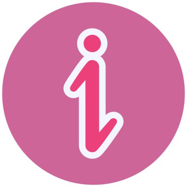 Info, Information web icon, vector illustration 