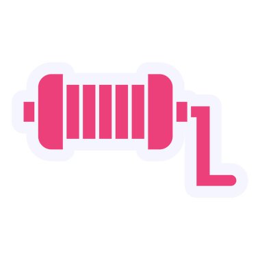 Balıkçılık simgesinin vektör illüstrasyonu