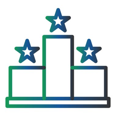 Simge vektör illüstrasyonu sıralanıyor