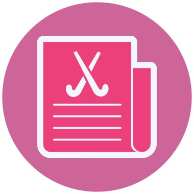 vector illustration of hockey icon