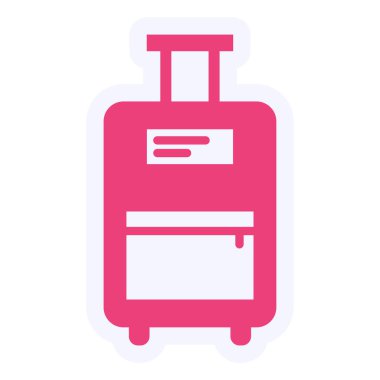 vector illustration of Luggage