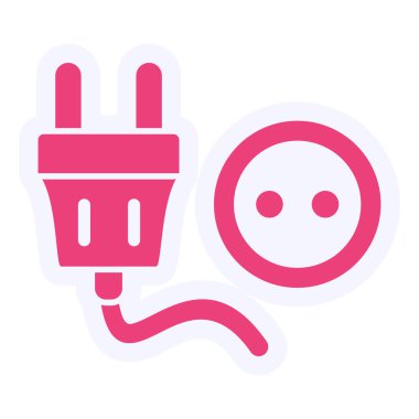 Dolgu simgesinin vektör illüstrasyonu