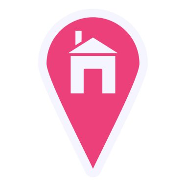 vector illustration of Address icon