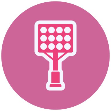 Raket. Web simgesi basit tasarım