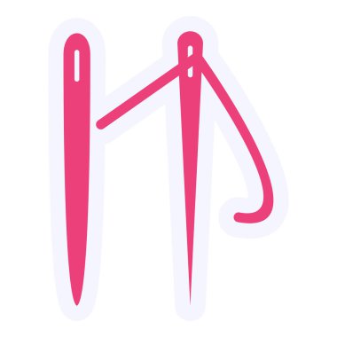 Tailor craft. web icon simple illustration