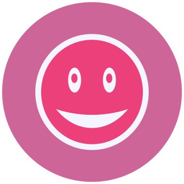 gülen yüz simgesi vektör simgesi