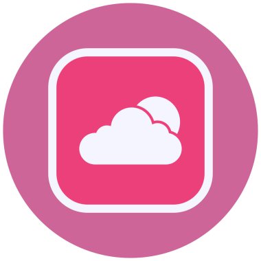 vector illustration of Weather App icon