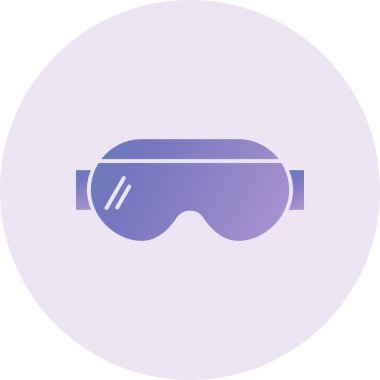 web icon, simple illustration of Glasses