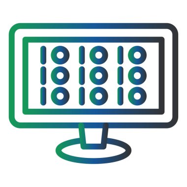 vector illustration of Encryption modern icon