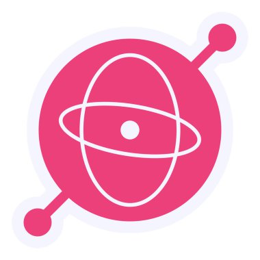 Gyroscope icon. simple design