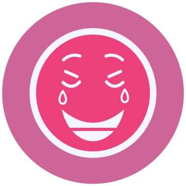 yüz ifadesi ifadesi, vektör illüstrasyonu