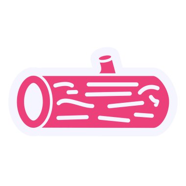 vector illustration of a cartoon tape