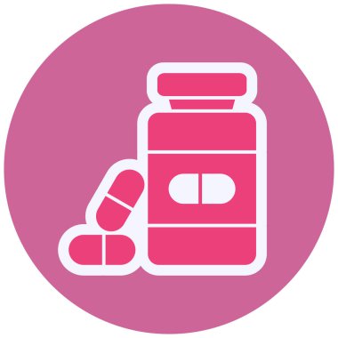 Haplar. Web simgesi basit illüstrasyon