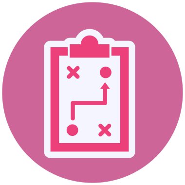 Strateji Vektörü Sembol Tasarımı