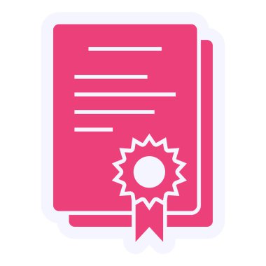 document icon for your project color vector illustration