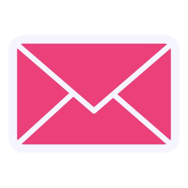 Mektup. Web simgesi basit illüstrasyon 