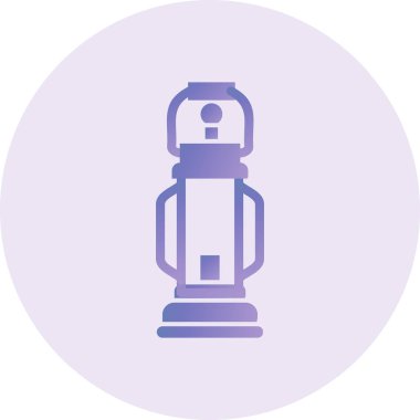 Lamba simgesinin vektör illüstrasyonu 