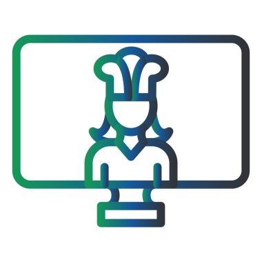 Color cooking vector illustration icon 