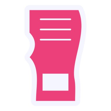 Dosya. Web simgesi basit illüstrasyon