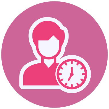 iş yönetimi simgesi vektör illüstrasyonu