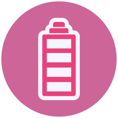 web icon simple illustration of Battery