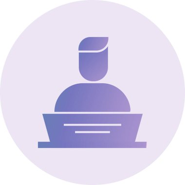 Modern eğitim ikonunun vektör illüstrasyonu