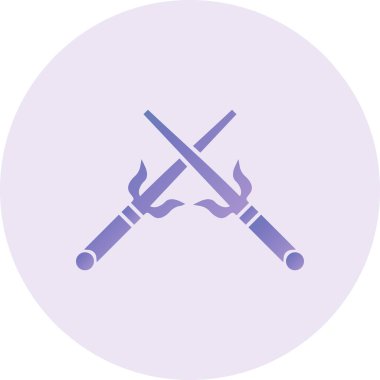 bıçak simgesi vektör illüstrasyonu